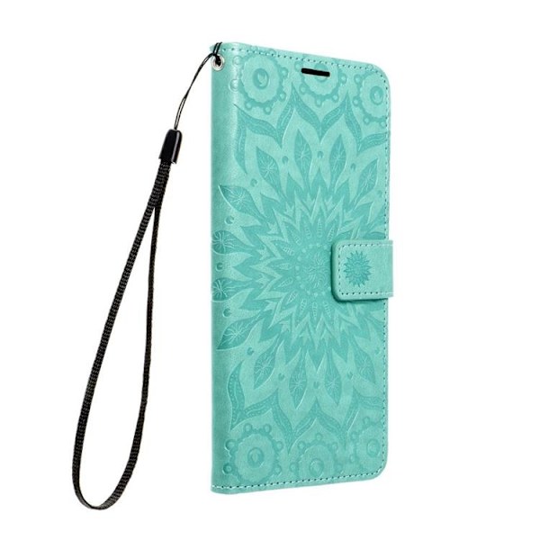 iPhone 16 Pro Pung Etui Mezzo Mandala - Grøn Grön