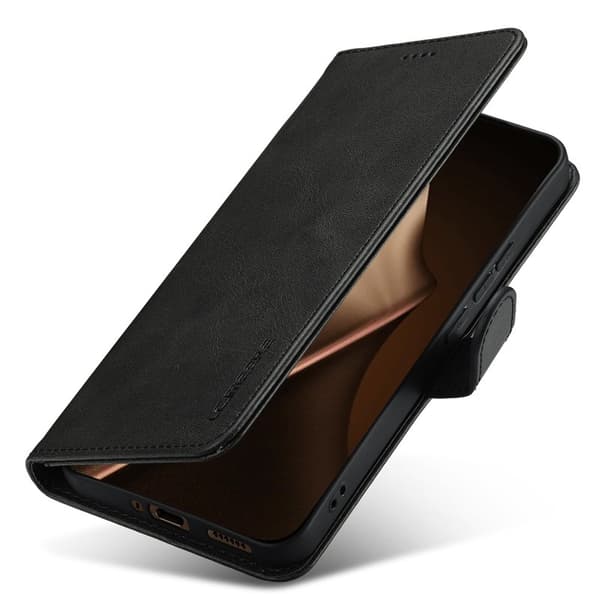 LC.IMEEKE Xiaomi 15T Pro Plånboksfodral Konstläder - Svart