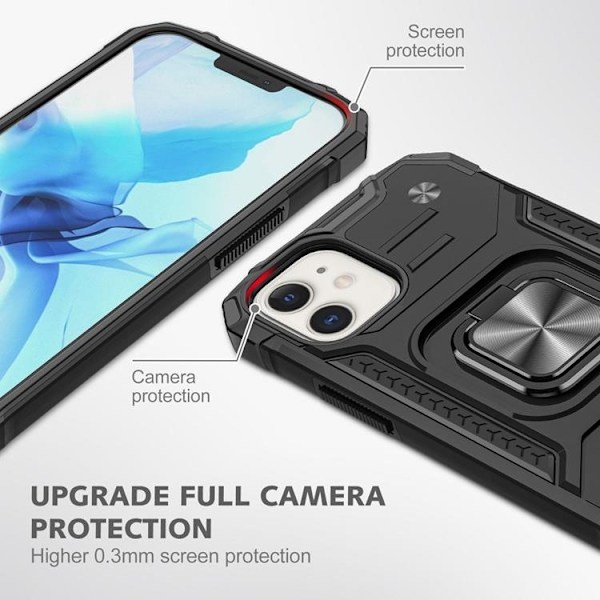 iPhone 7/8/SE (2020/2022) Skal Nitro - Svart Svart