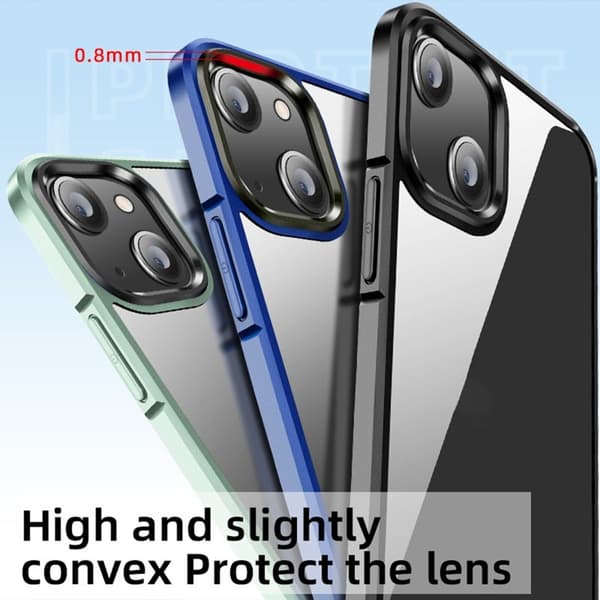 X-LEVEL Mobilskal till iPhone 13 Anti-Collision TPU + PC Blå