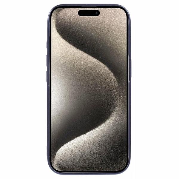 X-LEVEL Mobilskal till iPhone 16 Anti-Scratch Hårdplast Kolfiber Blå