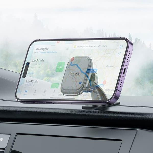 Hoco Magnetisk Bilhållare för Mittkonsol H30 - Svart Svart