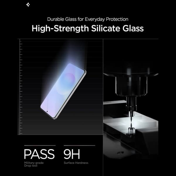 Spigen [2-Pack] Skärmskydd Härdat Glas För Galaxy A57 - Clear Transparent