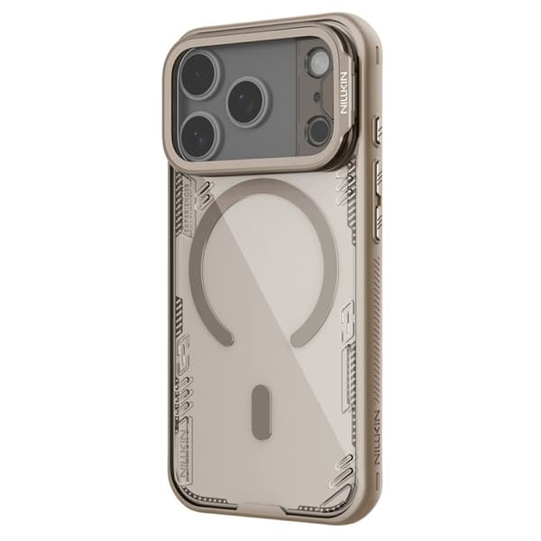 NILLKIN Iceblade CamProp Mobilskal till iPhone 17 Pro med Ställ Guld