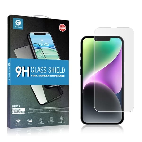 Mocolo iPhone 15 Plus Härdat Glas Skärmskydd Explosion-proof - Clear Transparent