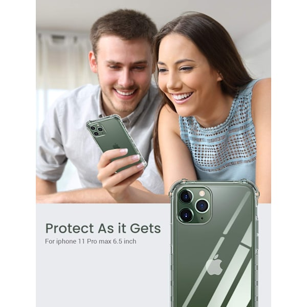 Shockproof Mobilskal till iPhone 11 - Clear