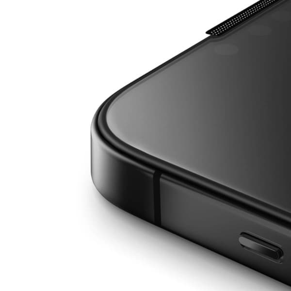 UNIQ iPhone 15/14 Pro Härdat Glas Skärmskydd Optix Privacy Svart