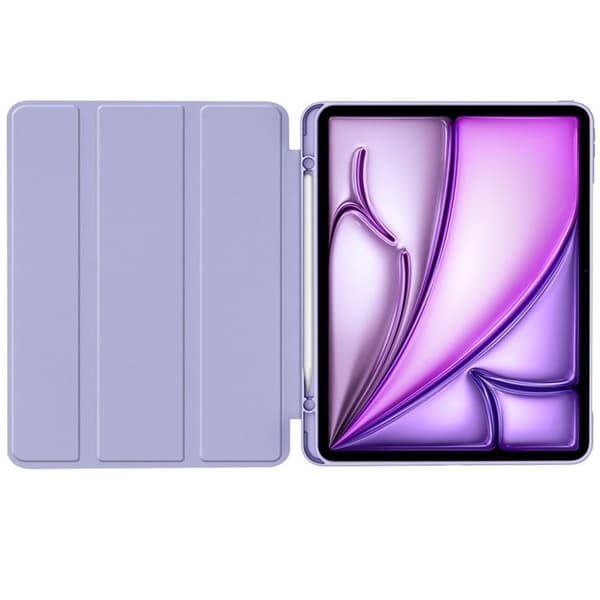 Tech-Protect iPad Air 13 (2024) Etui med Penåbning - Violet Lila