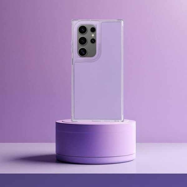 Mobilskal till Galaxy A15 5G/4G Matrix - Violett Lila