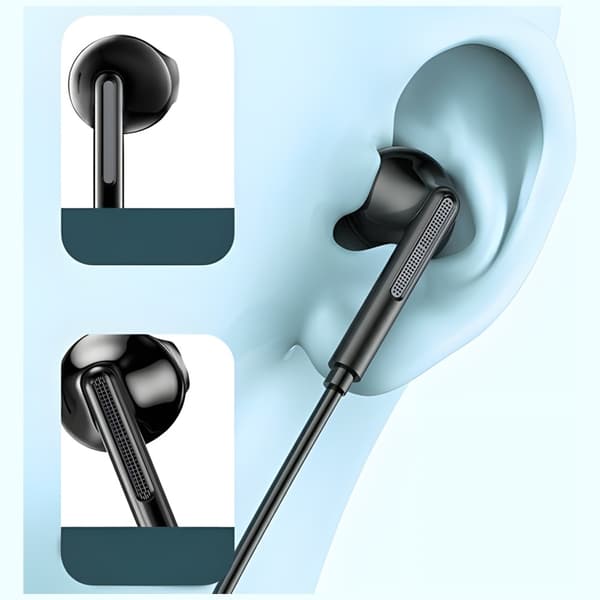 AWEI PC-7T Hovedtelefoner stereo USB-C 1.2 m - Sort