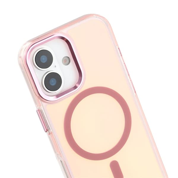 Mobilskal till iPhone 17 MagSafe Färgbyte TPU - Rosa Rosa