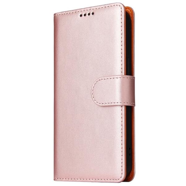 iPhone 14 Plus Pungeetui Dual Flip - Rosaguld Roséguld
