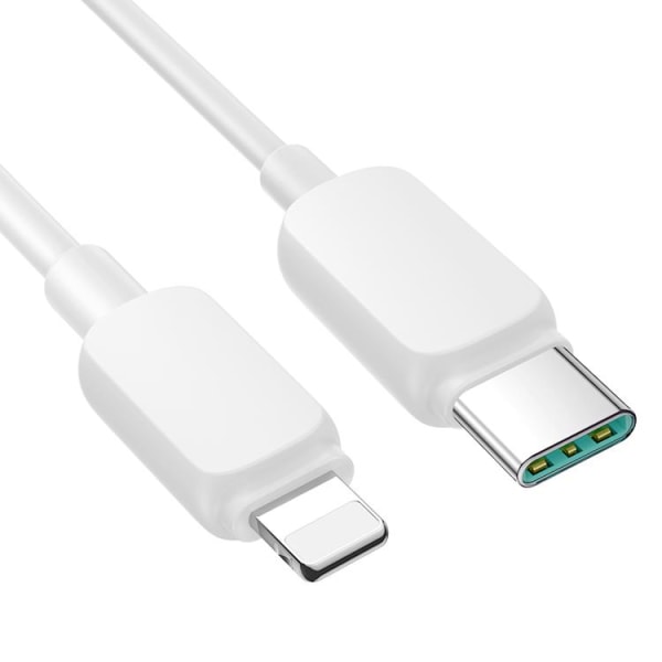 Joyroom USB-C till lightning kabel 20W 1.2m - Vit