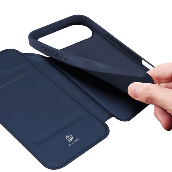 DUX DUCIS Skin Pro iPhone Air Plånboksfodral PU Läder Läder - Blå Blå