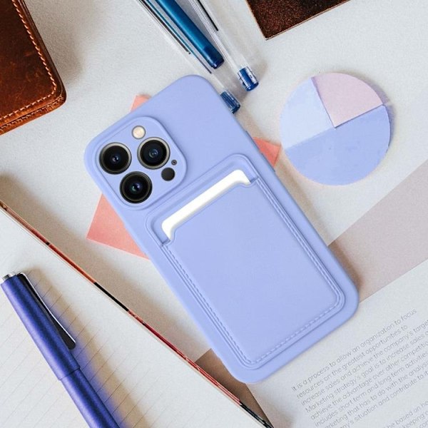 Xiaomi Redmi 13C/Poco C65 Mobilskal Korthållare - Violett