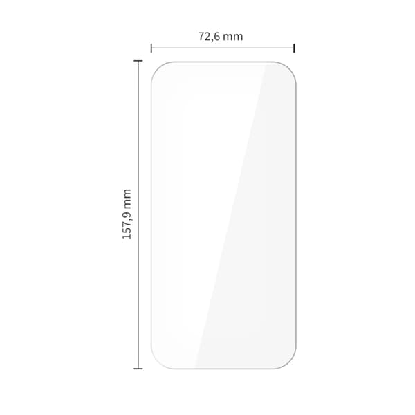 Tech-Protect [10-Pack] iPhone 16 Pro Max/ 17 Pro Max Härdat Glas Skärmskydd Transparent