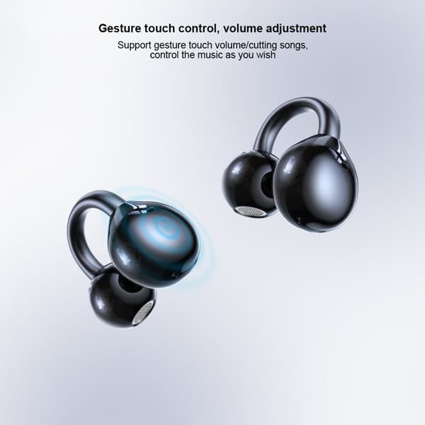XUNDD W006 Öronhörlurar Clip-On Bluetooth Beige