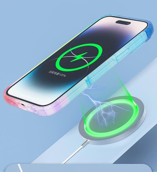 BOOM iPhone 14 Plus -puhelinkuori Magsafe vesiväri - musta Black