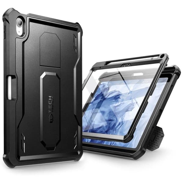 Tech-Protect iPad 10.9 2022 Skal Kevlar Pro - Musta Svart