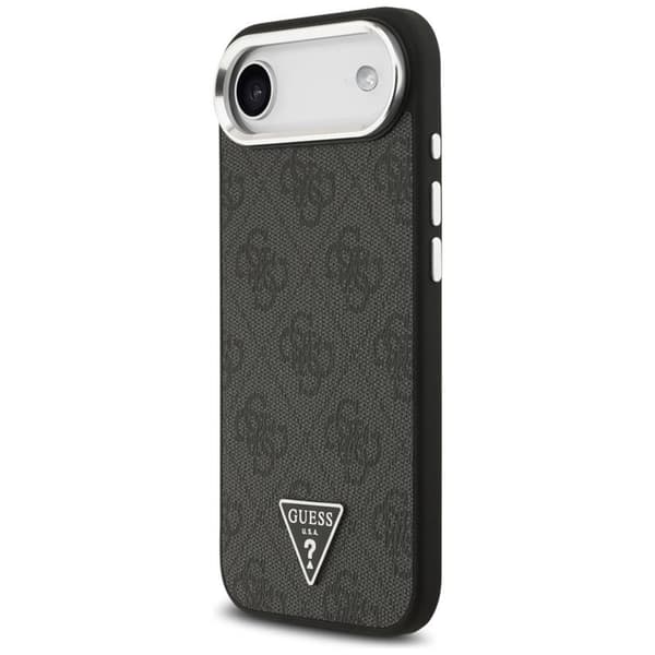 Guess Telefontaske til iPhone Air MagSafe 4G Triangle Logo - Sølv Silver