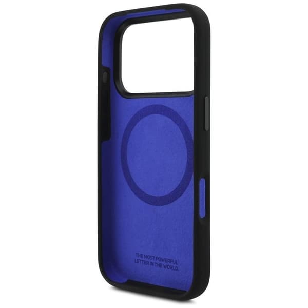 BMW Telefontaske til iPhone 17 Pro MagSafe M Silikone Logo - Sort Svart