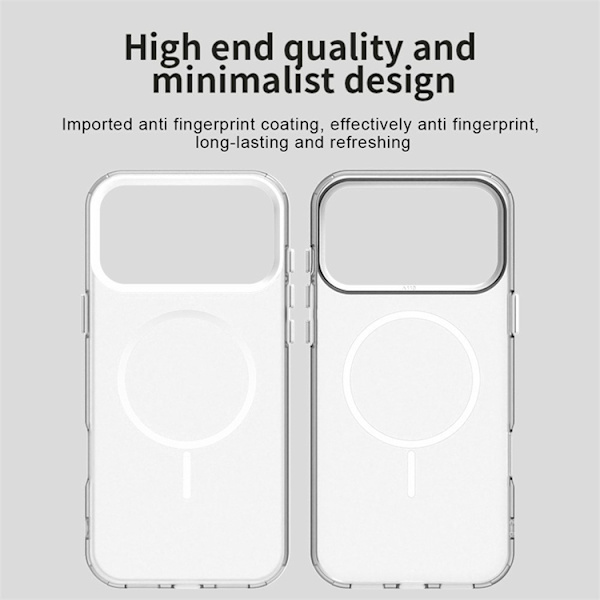 Mobilskal till iPhone 17 Pro MagSafe Candy Color - Vit Vit