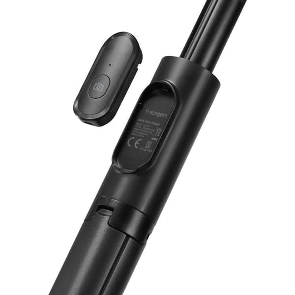 Spigen Selfiestick Tripod Bluetooth S541W - Svart Svart