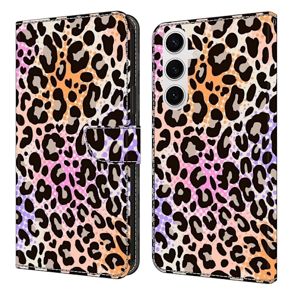 Samsung Galaxy S26 Plus Plånboksfodral Konstläder Flip Ställ - Pattern 1