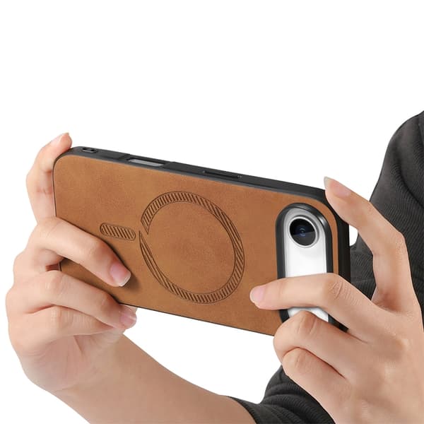 Mobilskal till iPhone Air MagSafe Skin-touch - Brun Brun