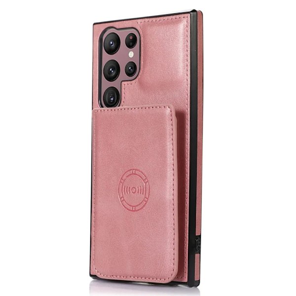 Galaxy S23 Ultra Plånboksfodral - Rose guld