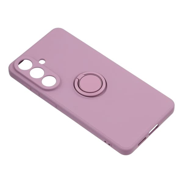 Mobilskal för Samsung Galaxy S26 Silikon med Ring Kickstand - Lila