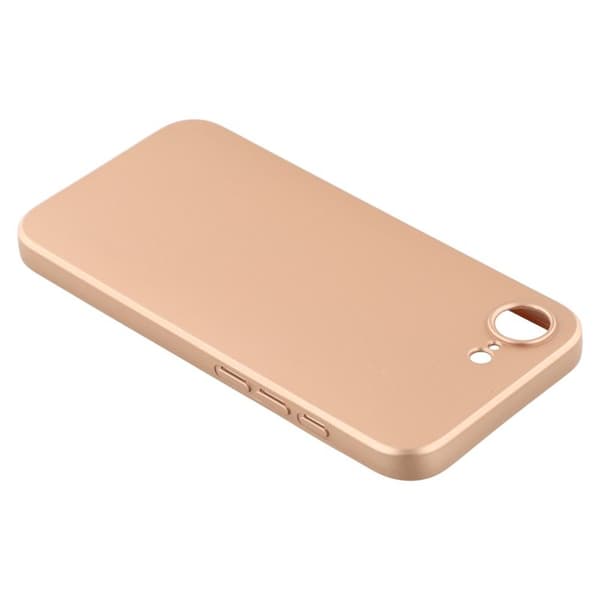 X-LEVEL Guardian Series Mobilskal till iPhone 16e Soft TPU Frosted Guld