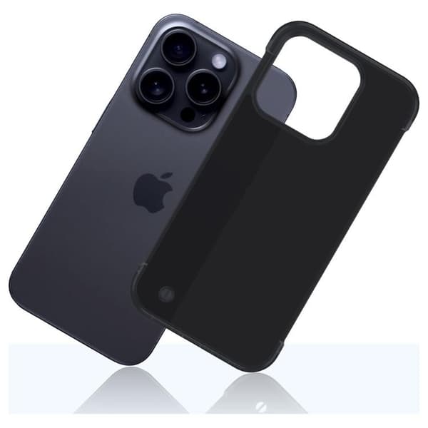 3MK Mobilskal till iPhone 15 Pro Max Matt Just20g - Svart Black