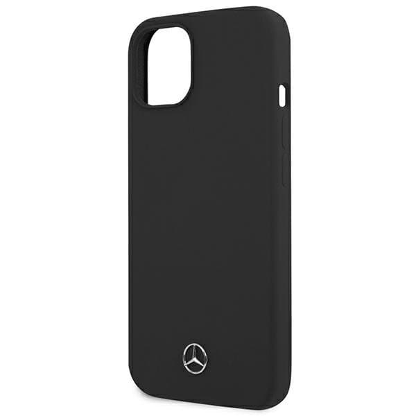 Mercedes Silicone Line Skal iPhone 13 Mini - Sort Black