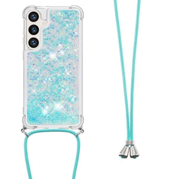 Mobilskal för Samsung Galaxy S26 Plus TPU med snodd - Blå