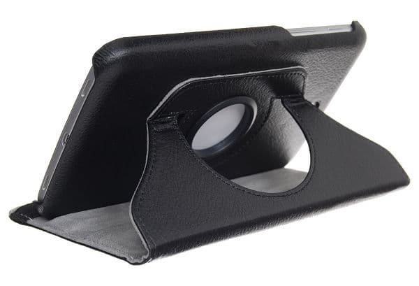 Roterende rustningsetui til Samsung Galaxy Tab 3 7.0 P3200 - (Sort) Black