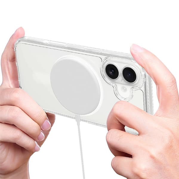 Mobilskal till iPhone 17 MagSafe - Transparent Transparent