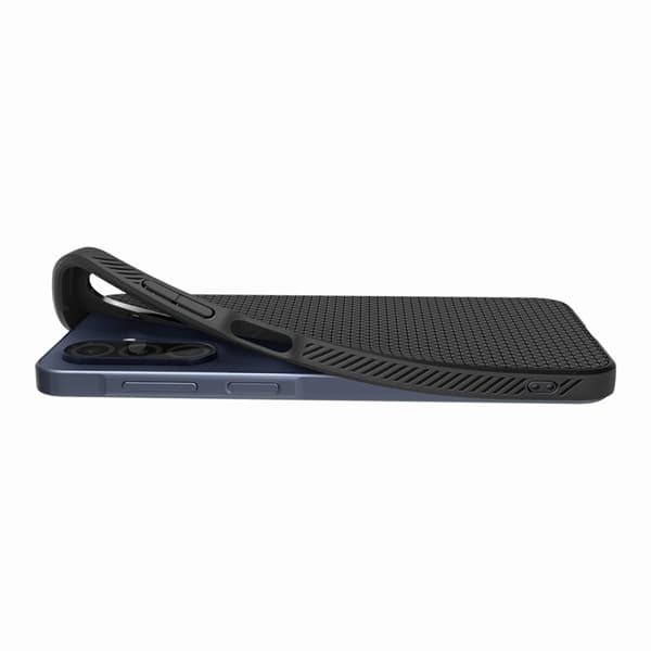 Spigen Telefontaske til Galaxy A26 Liquid Air - Matt Sort Svart