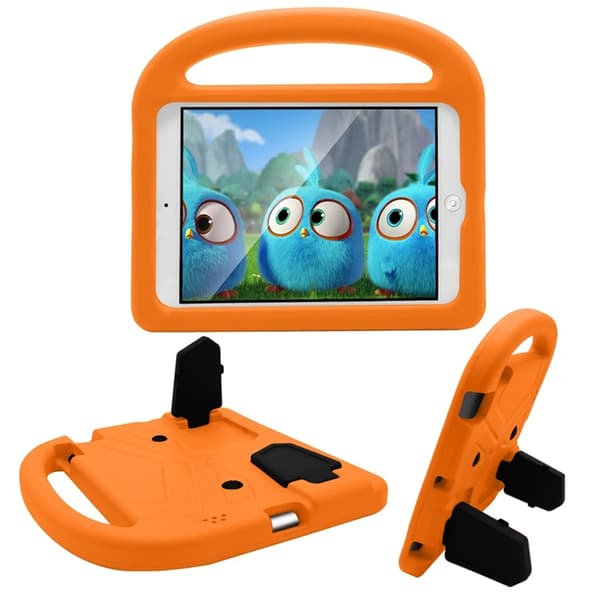 iPad (2025/2022) Skal Kickstand EVA Sparrow - Blå Orange