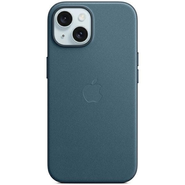 Apple Mobilskal till iPhone 15/14/13 MagSafe FineWoven - Pacific Blue