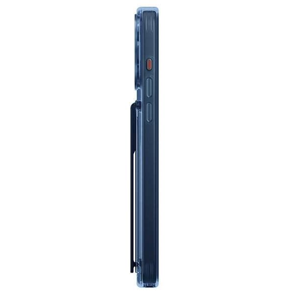 UNIQ Mobilskal till iPhone 15 Pro Max Heldro Mount Stand - Mörkblå