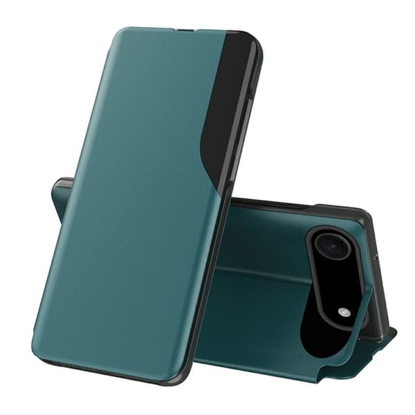 Amorus Mobilskal till iPhone Air Folio Flip Stativ PU-Läder - Grön Grön