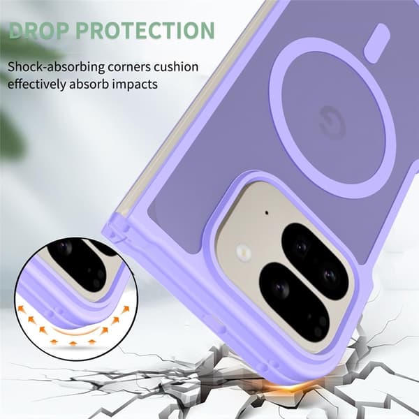 Mobilskal till Google Pixel 10 Pro Fold MagSafe Skin Touch - Lila Lila