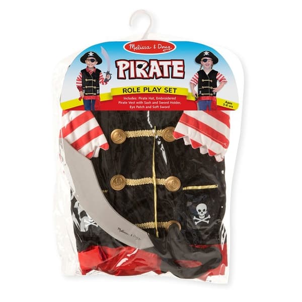 MND Kostymset Role Play Costume Set Pirate