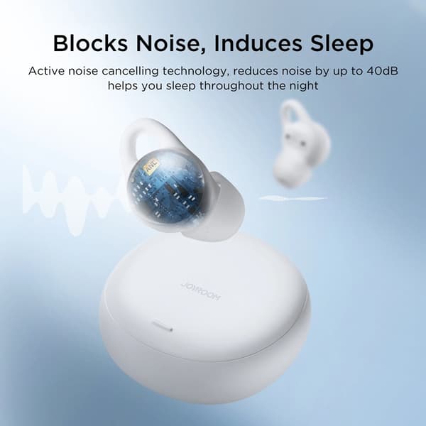 Joyroom TWS Trådlösa Hörlurar Cozydots Series Bluetooth 5.3 - Vit Vit