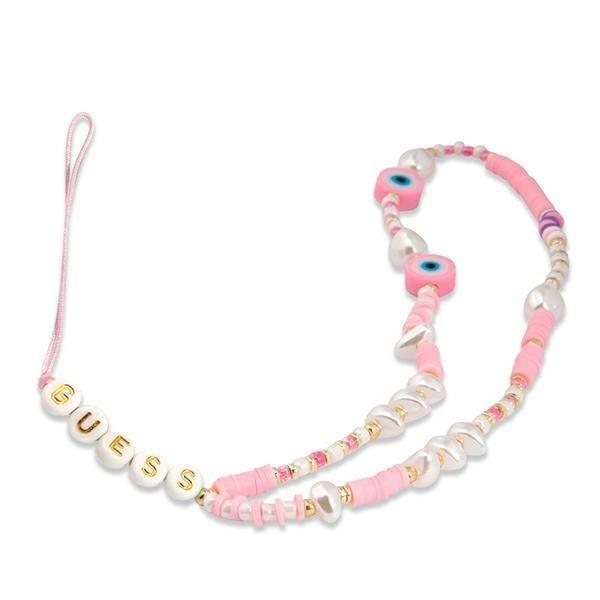 Guess Mobile Strap Beads - Pink