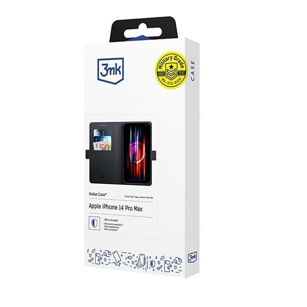 3MK Mobilskal till iPhone 14 Pro Max MagSafe - Svart