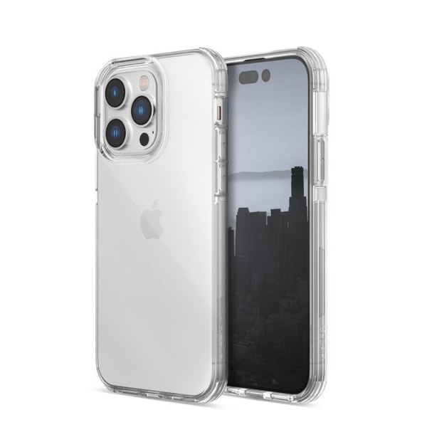 Panssaroitu Raptic iPhone 14 Pro Max -kotelo - läpinäkyvä