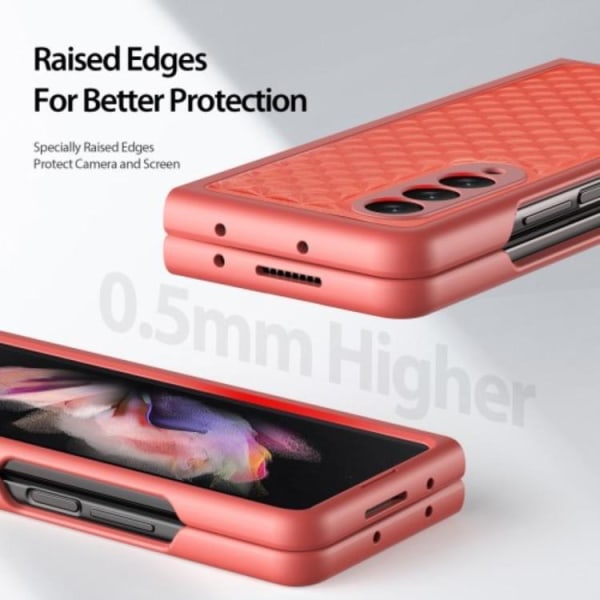 Dux Ducis Galaxy Z Fold 4 Case Venice - vaaleanpunainen
