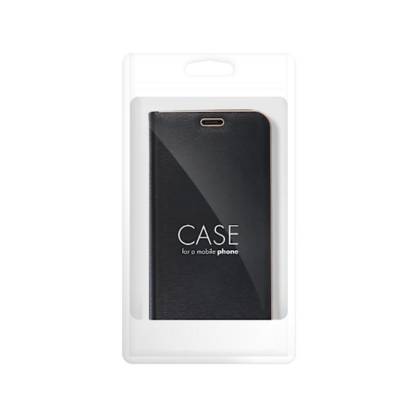 iPhone 15 -kotelo Luna - Musta Black